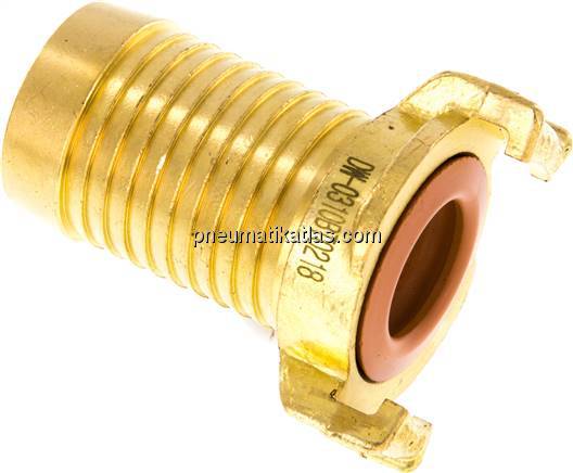 GK-Schlauchkupplung,32 (1-1/4")mm Schlauch, Messing mit KTW-Zulassung