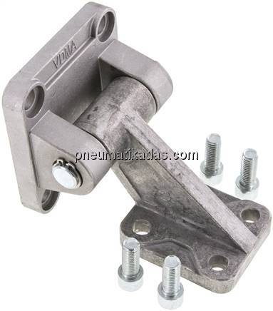 ISO 15552-90°-Schwenkbefestigung 80 mm, Aluminium