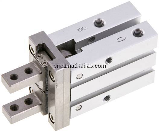 Parallelgreifer, Kolben 16mm, doppeltwirkend