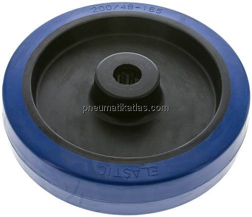 Rad für Elastik-Vollgummirolle, 200mm