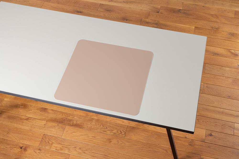 Tischmatte Purosens Stijl 60x60 cm Soft Rose