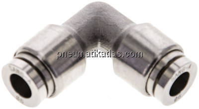 Winkel-Steckanschluss 6mm, IQS-ES LE/PVDF