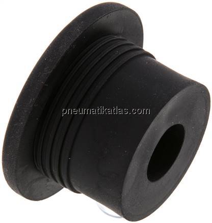 Elastomer-Rohrdurchführung für 14 mm Rohr