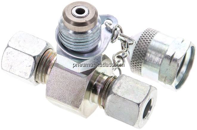 Messanschluss M16x1,5 - 8 L (M14x1,5)-HD-Verschraubung