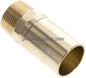 Pressfitting, Übergangsnippel 28mm außen / R 3/4" AG