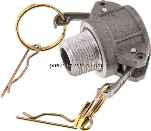 Kamlock-Kupplung (B) R 3/4"(AG), Aluminium