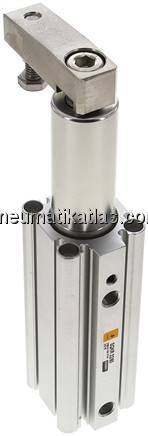 Schwenkspanner / Klemmzylinder Ø 32 mm, Klemmhub 50mm rechtsschwenkend (schwenkt