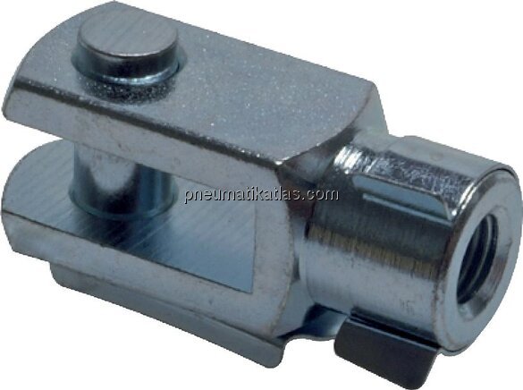 Exemplarische Darstellung: Gabelkopf mit Bolzen fü