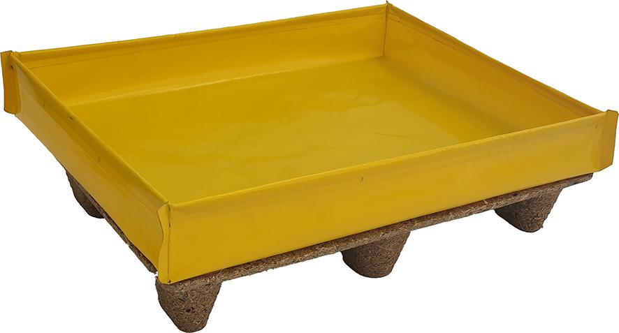 Faltwanne Quick L800xB600XH120 mm Auffangvolumen 57 l PVC