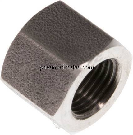Überwurfmutter 1.4571, G 1/8", 4 / 6 mm