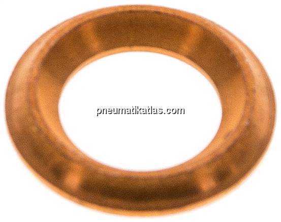 Manometer Profildichtring, Kupfer, G 1/2"