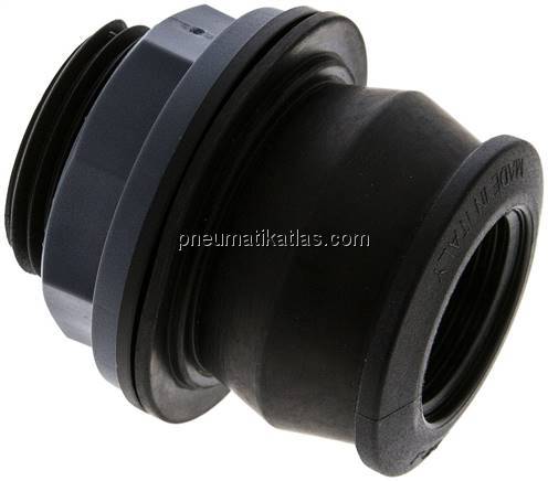 Behälterdurchführung G 1" (AG) - G 3/4" (IG), PP