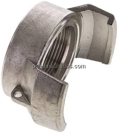 Guillemin-Kupplung G 2" (IG), Edelstahl, ohne Verriegelung (kann nur mit Kupplun