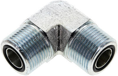 ORFS-Winkelverschraubung UNS 1"-14(AG)-UNS 1"-14(AG)