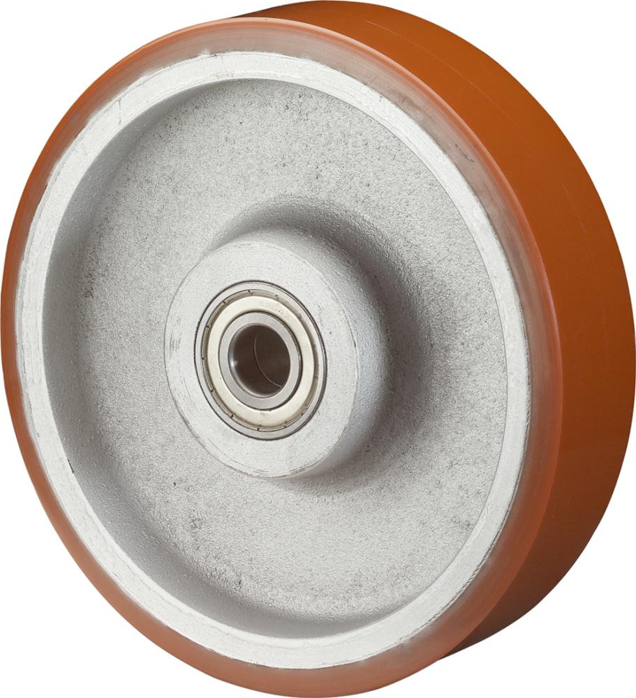 Rad 80mm C10.081 Polyure Guss,Radk.Guss,KLTragkraft 250 Kg BS ROLLEN