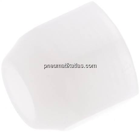 Überwurfmutter 12x10mm(M 18x1,5), PVDF (FDA)