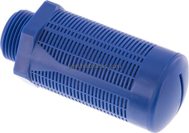 Schalldämpfer aus Kunststoff (Granulat), G 1"