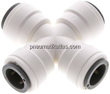Kreuz-Steckanschluss 1/2" (12,7 mm), IQS-LE (EPDM-Dichtung)