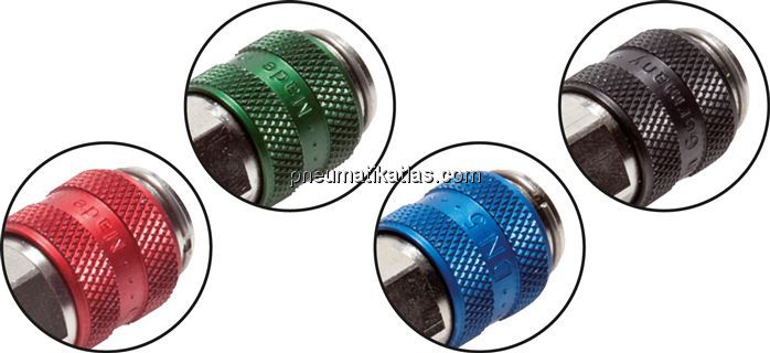 Detailansicht: Farbige Schiebehülse