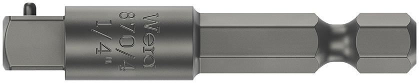 Steckschlüssel-Adapter 1/4" für Einsätze 1/4" 100mm Wera