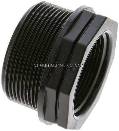 Reduziernippel G 2"(AG)-G 1-1/2"(IG), Polypropylen