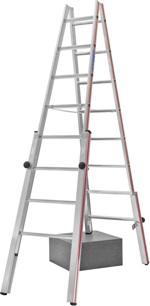 Treppenstehleiter 4123 2 x 8 Sprossen HYMER
