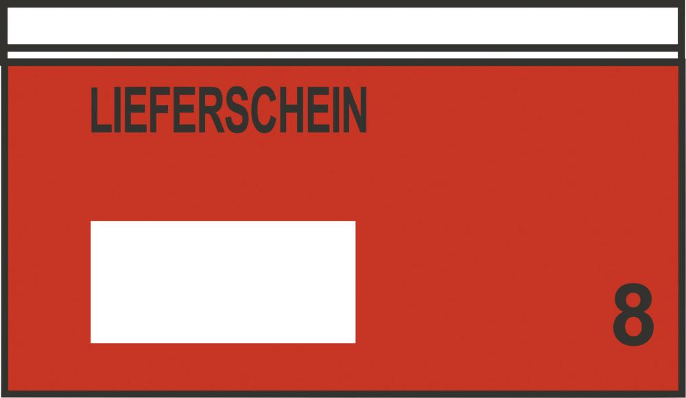 Dokumententaschen 240x118mm, DIN-langVE1000