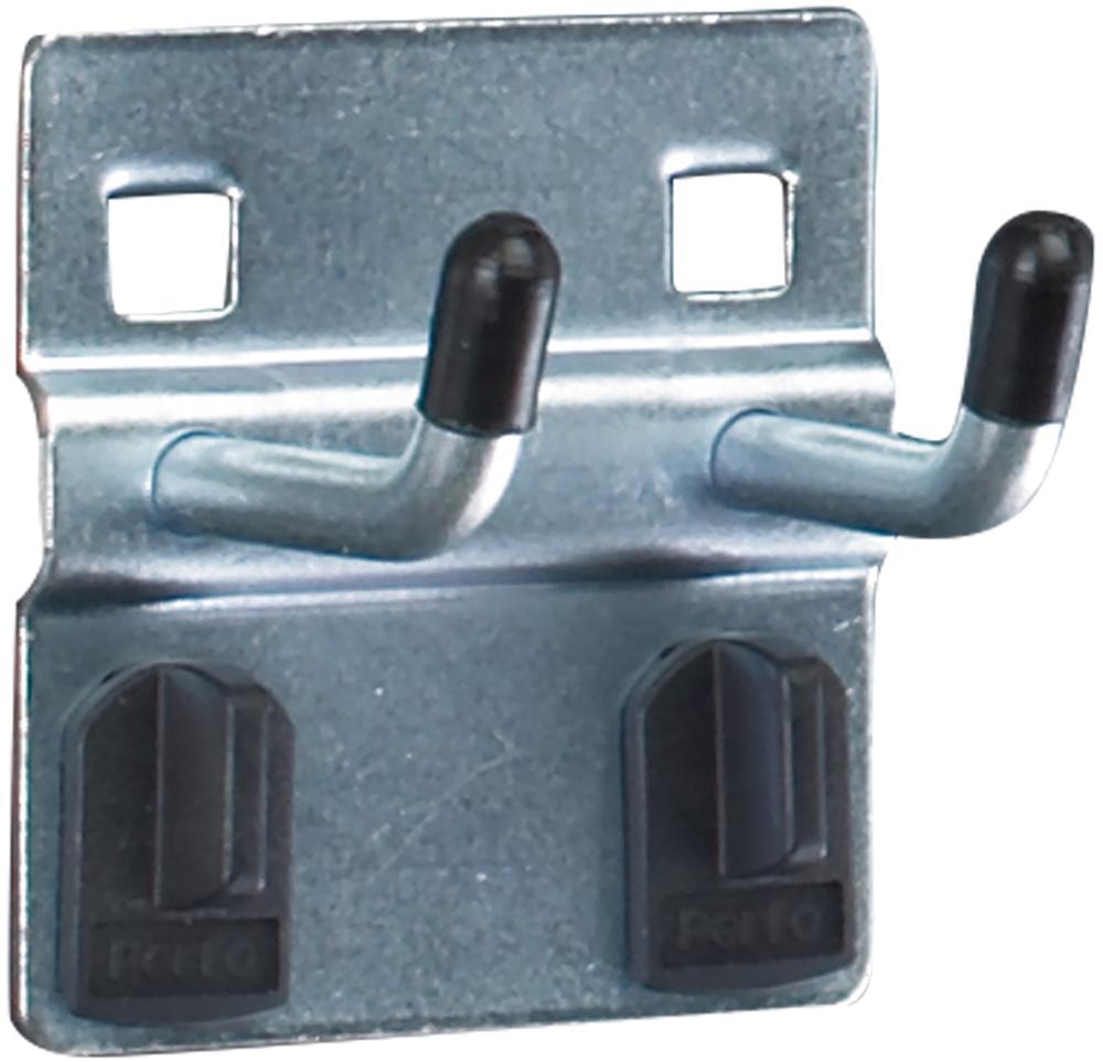 Doppelhaken B20xT25xH60xD6 mm für Lochplatten für Lochplatten bott