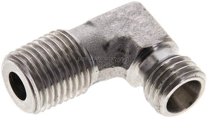 Winkel-Schneidringverschraub. R 1/4"-6 L (M12x1,5), ohne Mutter & Schneidring, 1