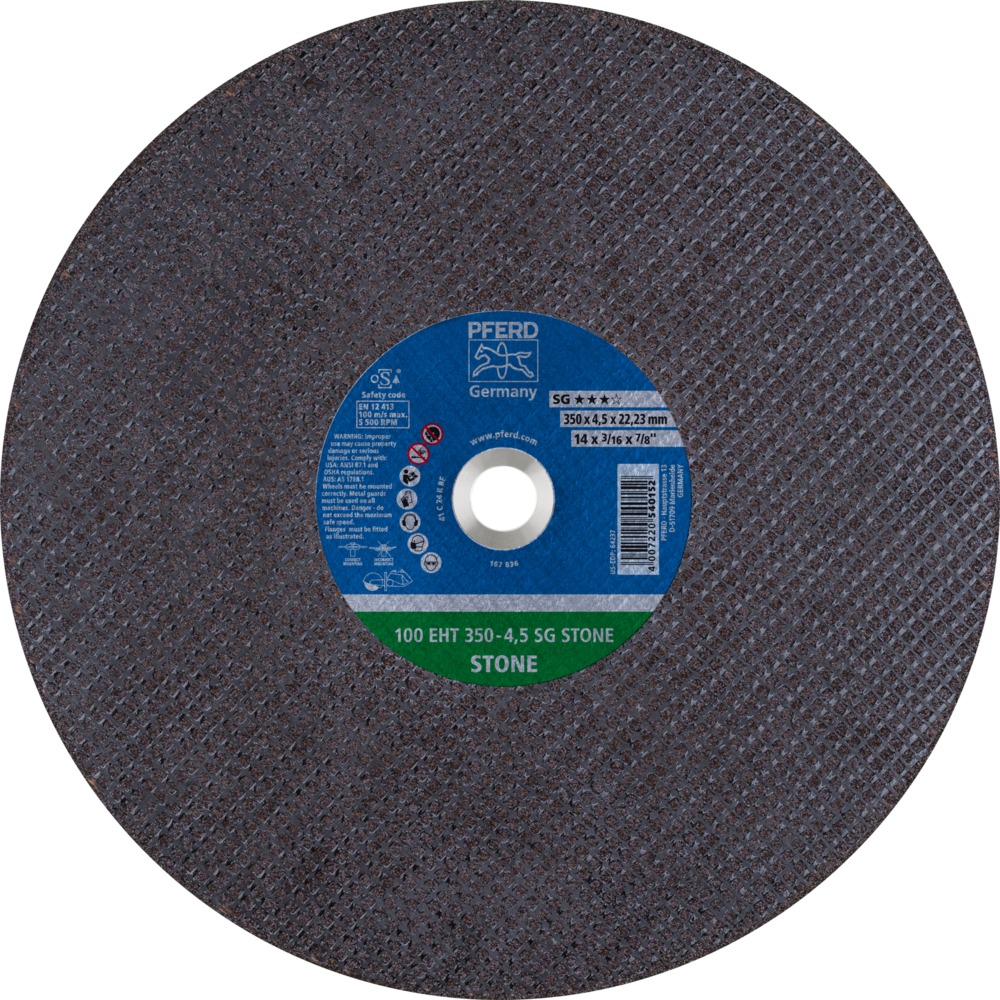 Trennscheiben 100 EHT 350-4,5 SG STONE/22,23
