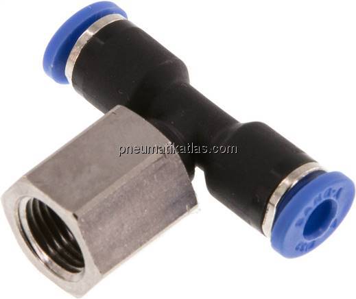T-Steckanschluss, Innengew. G 1/8"-4mm, IQS-Standard