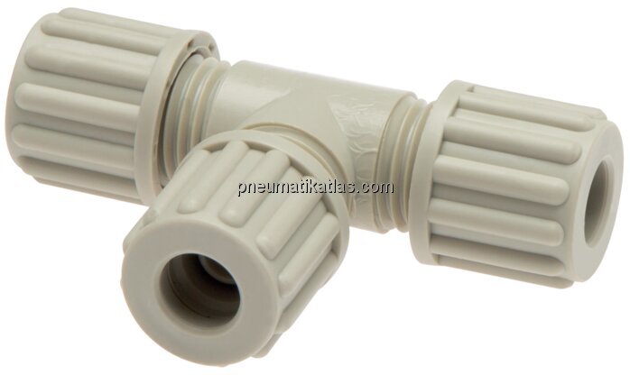 Exemplarische Darstellung: T-Schlauchverbindung, K