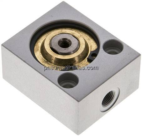 Kurzhubzylinder, einfachwirkend, Kolben 32mm, Hub 5mm