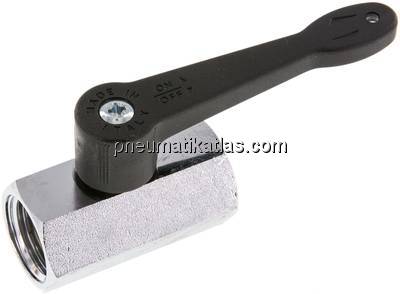 Minikugelhahn langer Griff, G 1/2" Innengewinde, PN 15