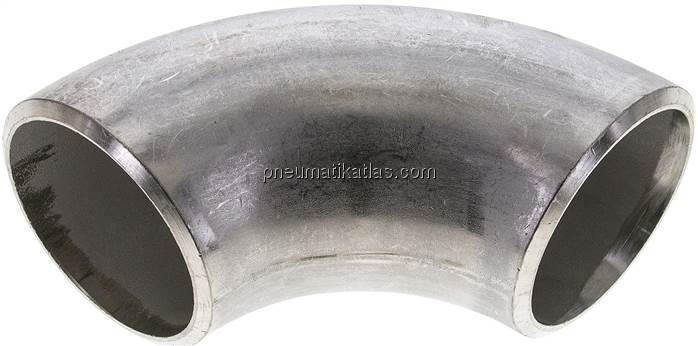 Rohrbogen Typ3, 76,1x5,0mm, 1.4571, nahtlos, EN 10253 Typ A (DIN 2605)