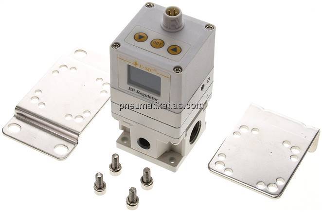 Proportionaldruckregler G 3/8" 0,05 - 5bar 4 - 20 mA Ausgang:1 - 5 V