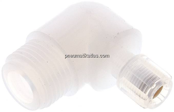 Winkel-Verschraubung G 1/2"-6x4mm, PFA