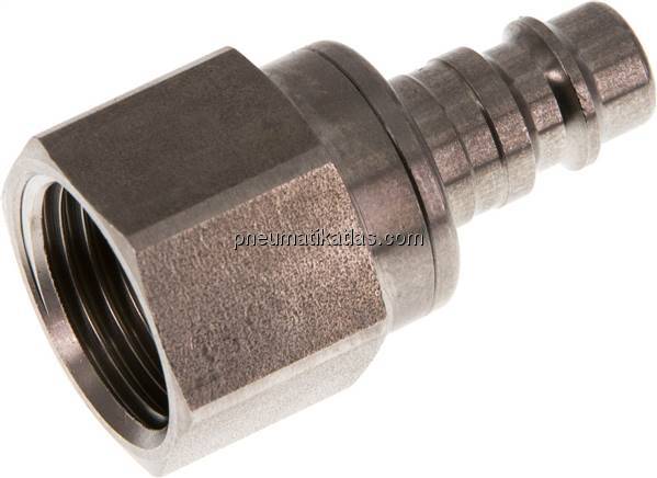 Kupplungsstecker (NW7,2) G 1/2"(IG), Edelstahl