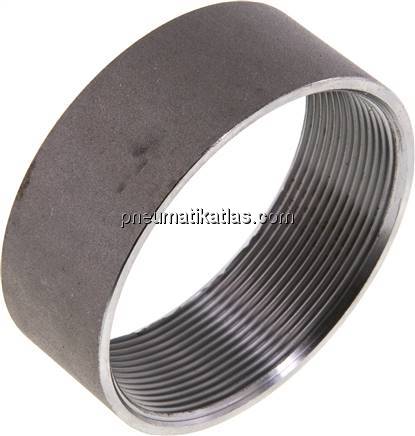 Anschweißmuffe Rp 3"-34mm, ST 37-2 (DIN2986-halb)