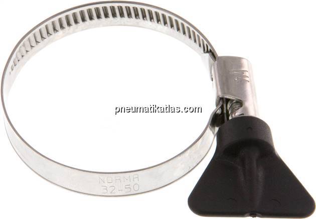 9mm Schlauchschelle 35 - 50mm, 1.4301 (W4) (NORMA)