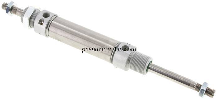 ISO 6432-Zylinder, doppeltwirkend, Kolben 25mm,Hub 50mm