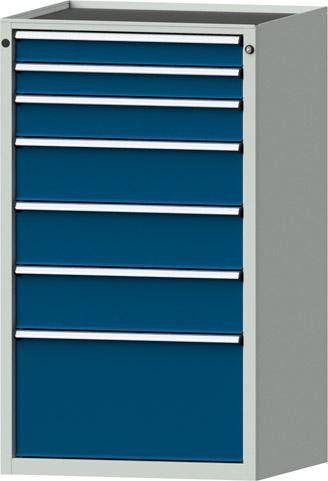 SCHUBL.SCHRANK V760 MODELL 4009 V- RAL 7035 / RAL 5010