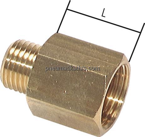 Exemplarische Darstellung: Reduziernippel mit zyli