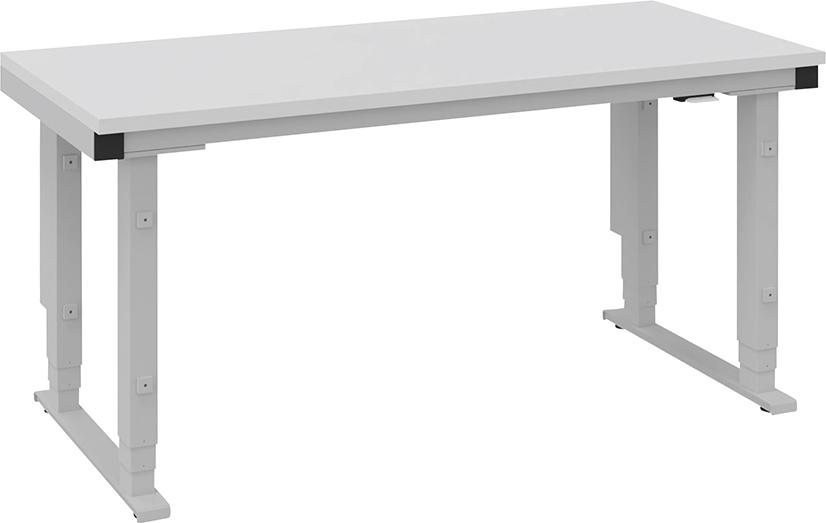Grundtisch Multi4easy B1685xT800xH730-1320 mm Tischplatte Melamin elektr. verstellbar