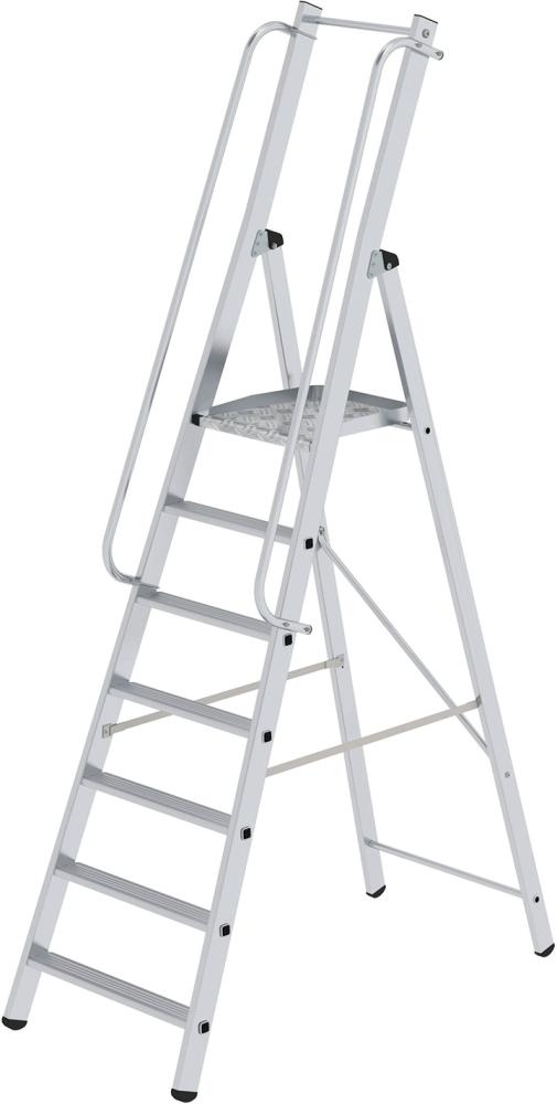 Alu-Bauleiter ML 7 Stufen Gesamthöhe 2,65 m Arbeitshöhe bis 3,60 m