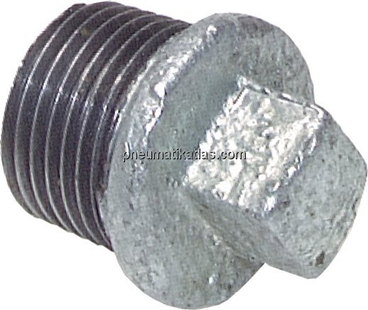 Exemplarische Darstellung: Verschussstopfen mit Au