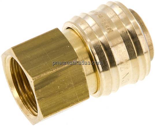 Kupplungsdose (NW7,2) G 1/2"(IG), Messing