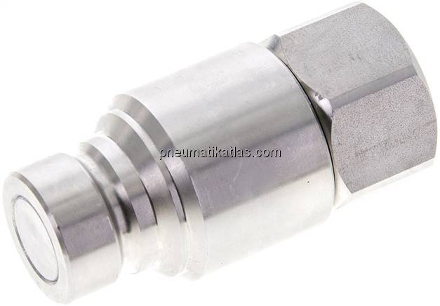 ES-Flat-Face-Kupplung ISO 16028, Stecker Baugr.3, G 1/2"