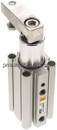 Schwenkspanner / Klemmzylinder Ø 32 mm, Klemmhub 20mm rechtsschwenkend (schwenkt