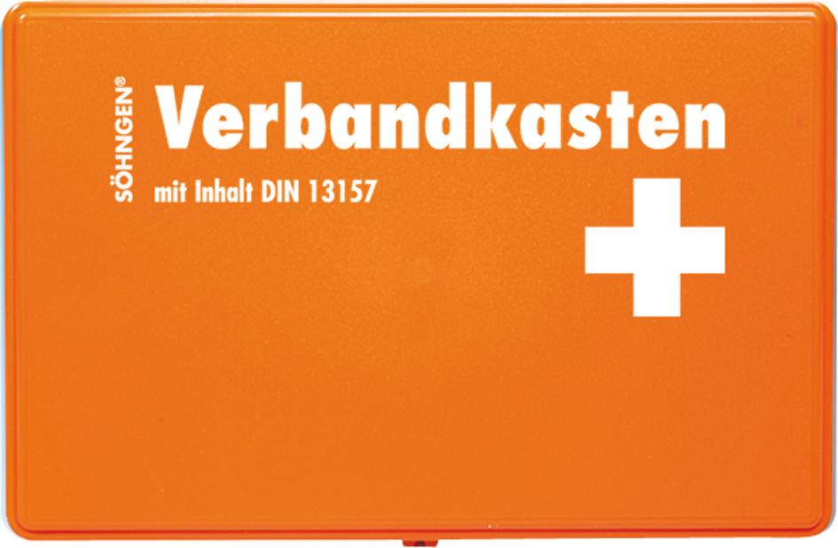 Verbandkasten KIEL orangeDIN 13157